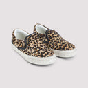 Golden Goose Leopard Slip On Sneakers