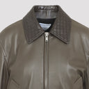 Bottega Veneta Leather Bomber Jacket