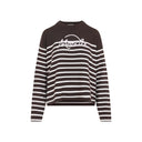 Moncler Striped Logo Knit Sweater