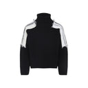 Mordecai Mordecai Jacquard Stripe Turtle Neck