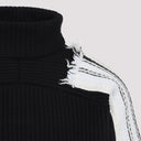 Mordecai Jacquard Stripe Turtle Neck