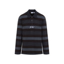 Rilassamento del tratto bianco sporco L/S Polo