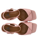 Miss Olivia Linda Pink Heeled Sandal