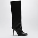 The Attico Sienna Black Leather High Boot