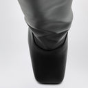 The Attico Sienna Black Leather High Boot