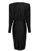 Alexandre Vauthier v Neck Jersey Dress