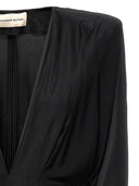 Alexandre Vauthier v Neck Jersey Dress