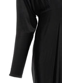 Alexandre Vauthier v Neck Jersey Dress