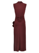 Magda Butrym Floral Midi Vestido