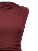 Magda Butrym Floral Midi Vestido