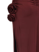 Magda Butrym Floral Midi Vestido