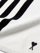 Ami Serviette Ami De Coeur Rayures Fines