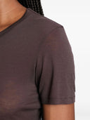 Anine Bing Sylvie Tee Dark Brown