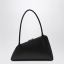 The Attico Black Leather Sunrise Bag