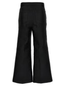 Giambattista Valli Cropped Silk Blend Pants