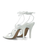 The Attico Flat Shoes White