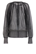 PACO Rabanne Mesh Studs Cardigan