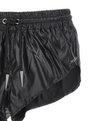 Mugler Shiny Effect Fabric Swimsuit Shorts