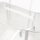 Sac fourre-tout blanc de loin le club