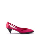 Prada 55mm Satin Cut Out Pumps