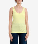 Msgm Top Yellow