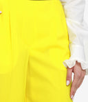 Msgm Trousers Yellow