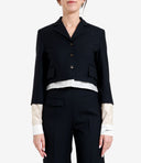Erika cavallini semi couture jackor blå