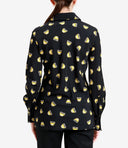 Erika cavallini semi couture shirts zwart
