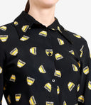 Erika cavallini semi couture shirts zwart