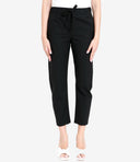 Pantalones de semicuture negro