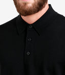 Suéteres paolo pecora negros