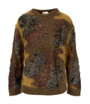 Sweaters de semicoutura verde