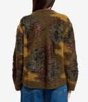 Sweaters de semicoutura verde