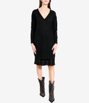 Vestidos de semicuture negros