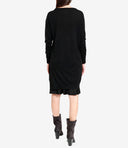 Vestidos de semicuture negros