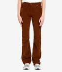 Pantalon pt denim brun