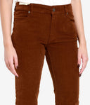 Pantalon pt denim brun