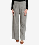 Pantalones de semicotura gris