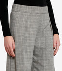 Pantalones de semicotura gris