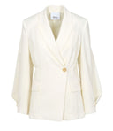Erika Cavallini Semi Couture Jackets Creme