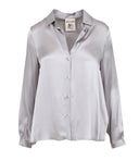 Camisas de semicoutura gris