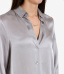 Camisas de semicoutura gris