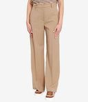 Max Mara Wochenendhose Beige