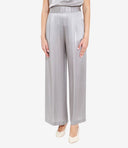 Pantalones de semicotura gris