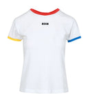MSGM Camisetas y Polos White