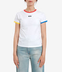 MSGM Camisetas y Polos White