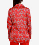 Camisas negras de centavo rojo