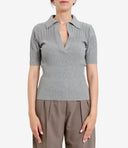Erika Cavallini Semi Couture T Shirts And Polos Grey