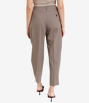 Erika Cavallini Semi Couture Trousers Beige