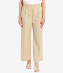 Erika Cavallini Semi Couture Trousers Sand